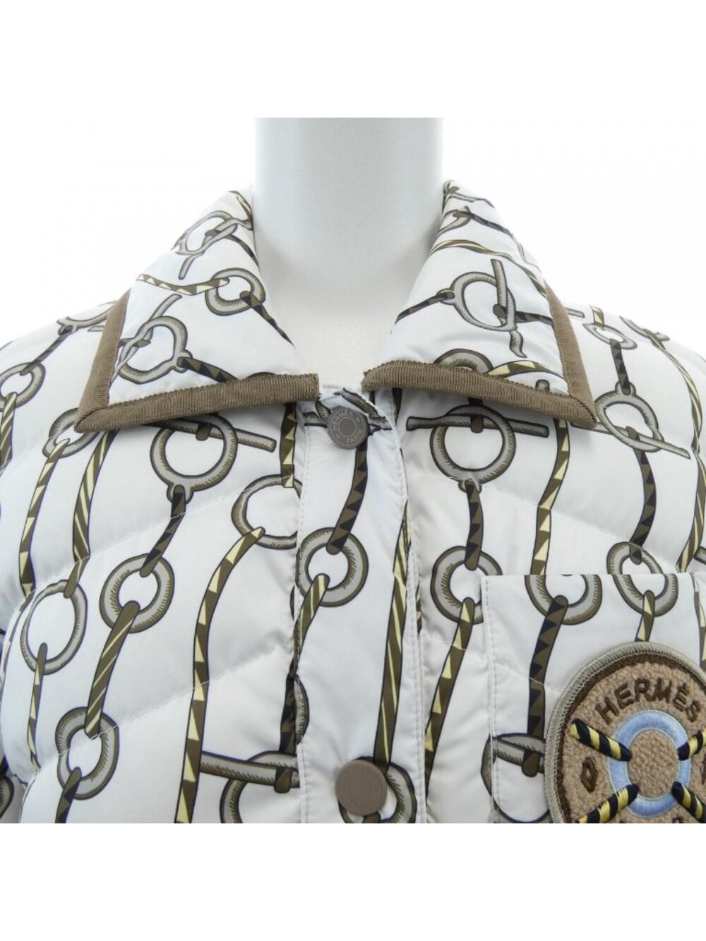 Hermes Figure Artistique Corde Down Jacket - Picture 5 of 6